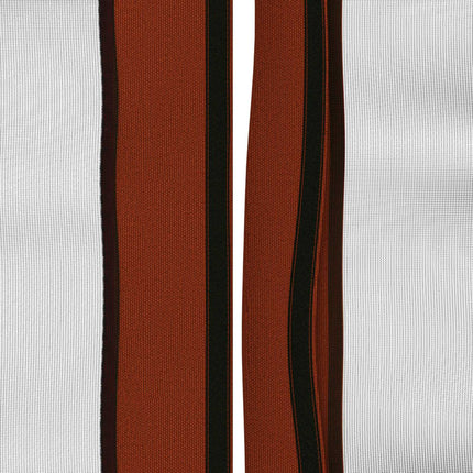 Gazebo-tak med sidoväggar 6 x 3 m Terracotta Polyester 190