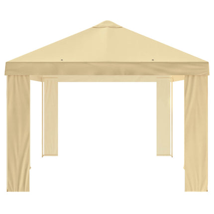 Tältöverdrag 6 x 3 m Gräddvit Polyester 190 gsm