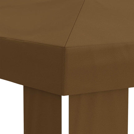 Tältöverdrag 6 x 3 m Taupe Polyester 190 gsm