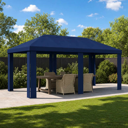 Tältöverdrag 6 x 3 m Blå Polyester 190 gsm