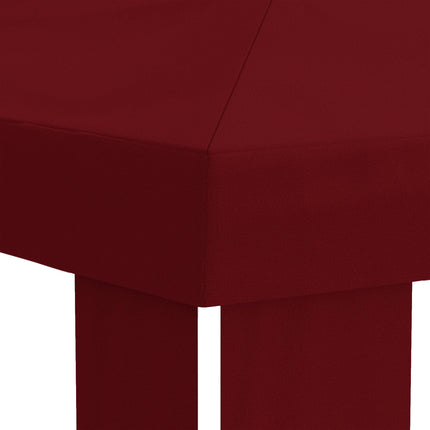 Tältöverdrag 6 x 3 m Vinröd Polyester 190 gsm