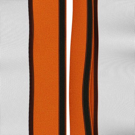 Gazebo-tak med sidoväggar Orange 600,5 x 300,5 cm Polyester
