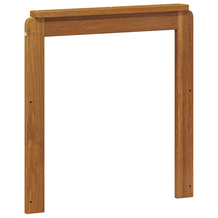 Armstöd 2 pcs Brun 59 x 6 x 61 cm Konstruerat trä