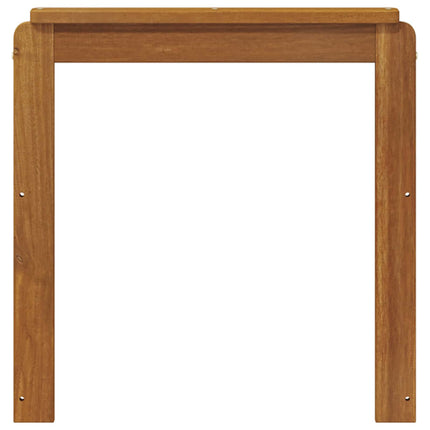 Armstöd 2 pcs Brun 59 x 6 x 61 cm Konstruerat trä