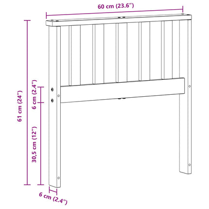 Armstöd 2 pcs Brun 60 x 6 x 61 cm Konstruerat trä