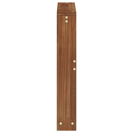 Armstöd 2 st Naturlig 58,5 x 10 x 61 cm Massivt Akaciaträ