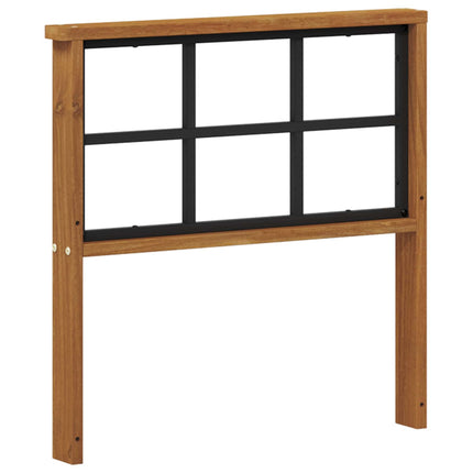 Armstöd 2 st Naturlig 60 x 6 x 61 cm Massivt Akaciaträ