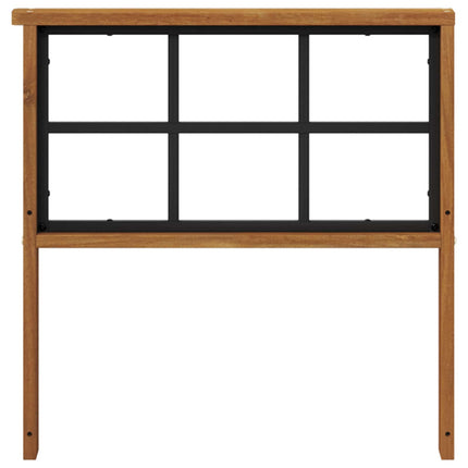 Armstöd 2 st Naturlig 60 x 6 x 61 cm Massivt Akaciaträ