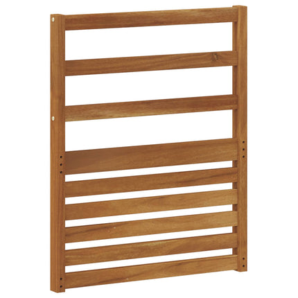 Armstöd 2 pcs Brun 59 x 4 x 73 cm Konstruerat trä