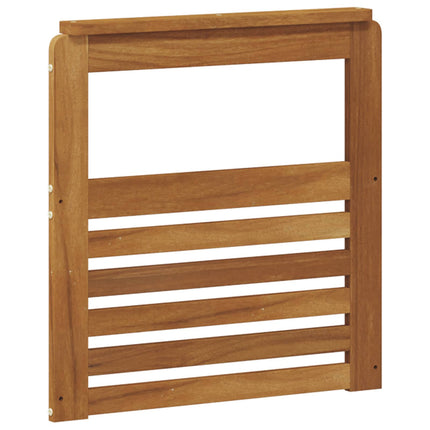 Armstöd 2 pcs Brun 59 x 6 x 61 cm Konstruerat trä