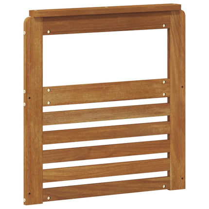 Armstöd 2 pcs Brun 59 x 6 x 61 cm Konstruerat trä