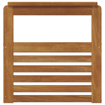 Armstöd 2 pcs Brun 59 x 6 x 61 cm Konstruerat trä