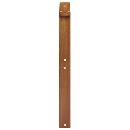 Armstöd 2 pcs Brun 60 x 6 x 61 cm Konstruerat trä