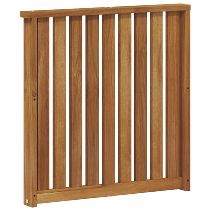 Armstöd 2 pcs Brun 60 x 6 x 61 cm Konstruerat trä