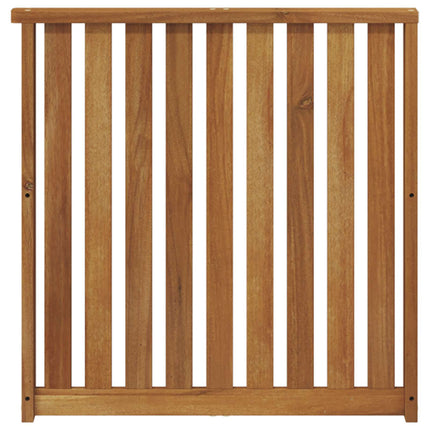 Armstöd 2 pcs Brun 60 x 6 x 61 cm Konstruerat trä
