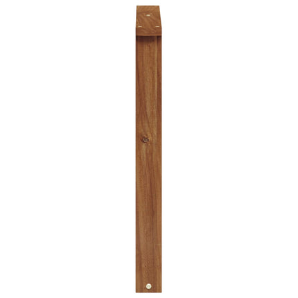 Armstöd 2 pcs Brun 60 x 6 x 61 cm Konstruerat trä