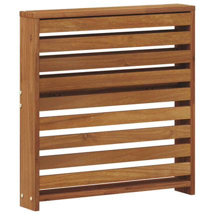 Armstöd 2 pcs Brun 58.5 x 10 x 61 cm Konstruerat trä