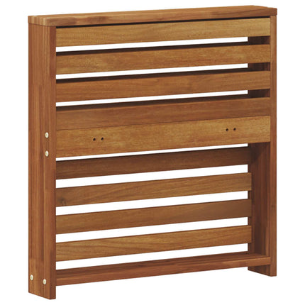Armstöd 2 pcs Brun 58.5 x 10 x 61 cm Konstruerat trä