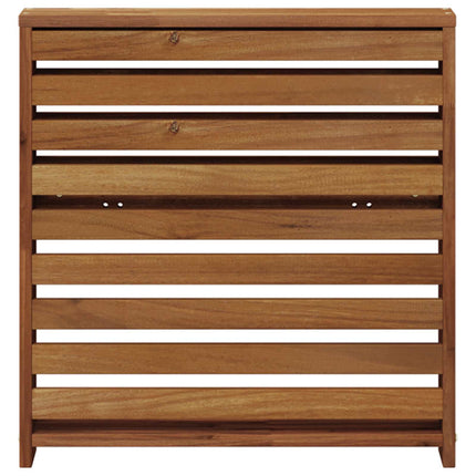 Armstöd 2 pcs Brun 58.5 x 10 x 61 cm Konstruerat trä