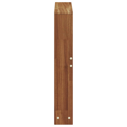 Armstöd 2 pcs Brun 58.5 x 10 x 61 cm Konstruerat trä