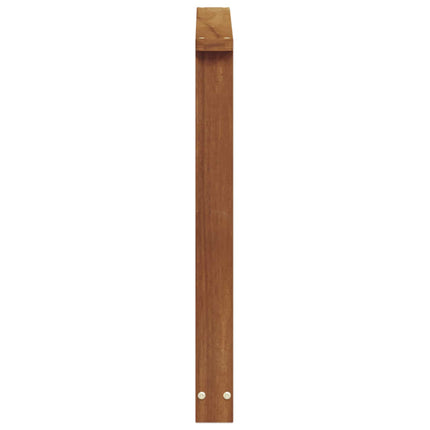 Armstöd 2 pcs Naturlig 60 x 6 x 61 cm Massivt Akaciaträ