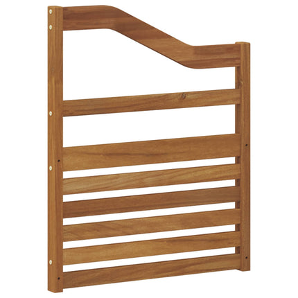 Armstöd 2 pcs Brun 59 x 4 x 73 cm Konstruerat trä