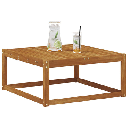 Utomhusbord Naturfärg 79 x 79 x 37 cm