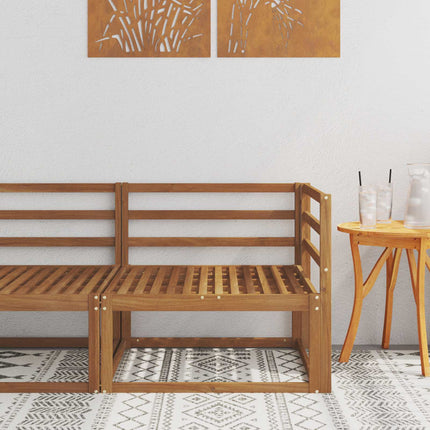 Utehörnsoffa Naturfärg 83 x 83 x 73 cm