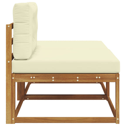 Sektionell Soffa Enheter med kudde 2 Stycke Naturfärg