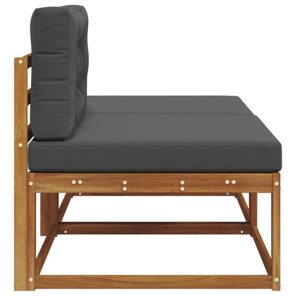 Sektionell Soffa Enheter med kudde 2 Stycke Naturfärg