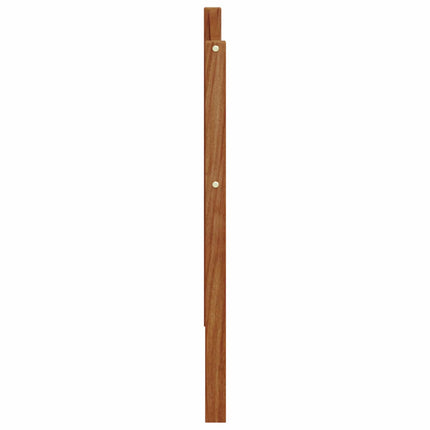 Armstöd 2 pcs Naturlig 79 x 4 x 73 cm Massivt Akaciaträ