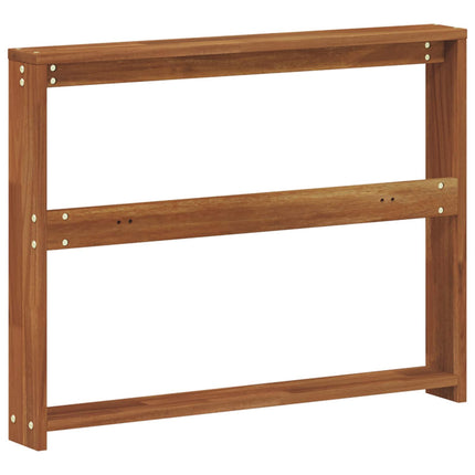 Armstöd 2 st Naturlig 78 x 10 x 61 cm Massivt Akaciaträ