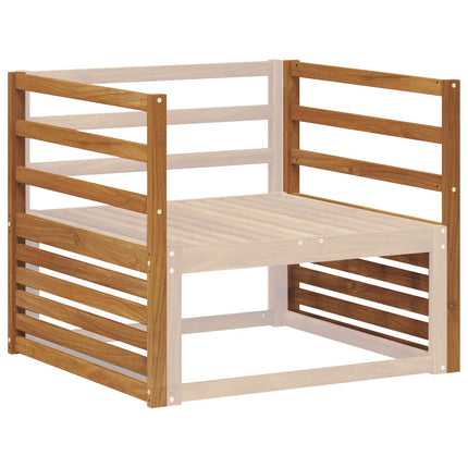 Armstöd 2 st Naturlig 79 x 4 x 73 cm Massivt Akaciaträ