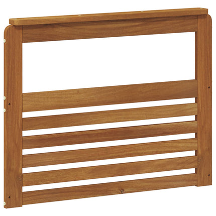 Armstöd 2 st Naturlig 79 x 6 x 61 cm Massivt Akaciaträ