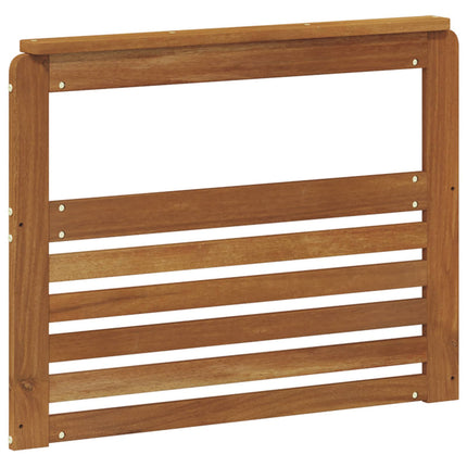 Armstöd 2 st Naturlig 79 x 6 x 61 cm Massivt Akaciaträ