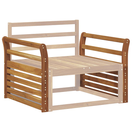 Armstöd 2 st Naturlig 78,5 x 8 x 60 cm Massivt Akaciaträ
