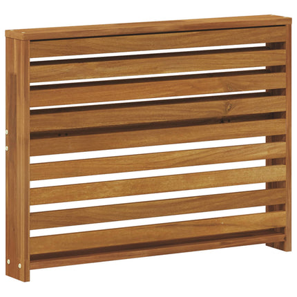 Armstöd 2 st Naturlig 78,5 x 10 x 61 cm Massivt Akaciaträ