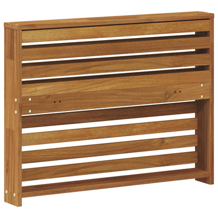 Armstöd 2 st Naturlig 78,5 x 10 x 61 cm Massivt Akaciaträ