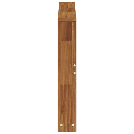 Armstöd 2 st Naturlig 78,5 x 10 x 61 cm Massivt Akaciaträ