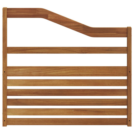 Armstöd 2 pcs Brun 79 x 4 x 73 cm Konstruerat trä