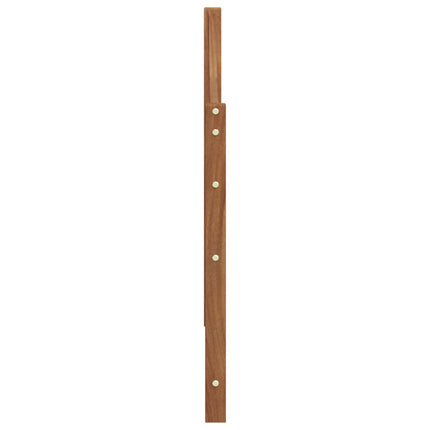 Armstöd 2 pcs Brun 79 x 4 x 73 cm Konstruerat trä
