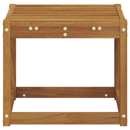 Pallbänk Naturfärg 43 x 43 x 37 cm Massivt Akaciaträ