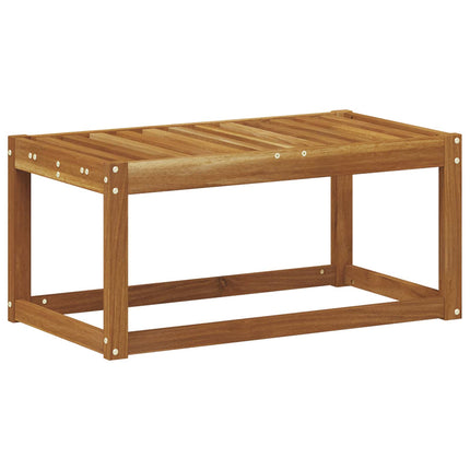 Utomhuspall Naturfärg 79 x 43 x 37 cm Massivt Akaciaträ