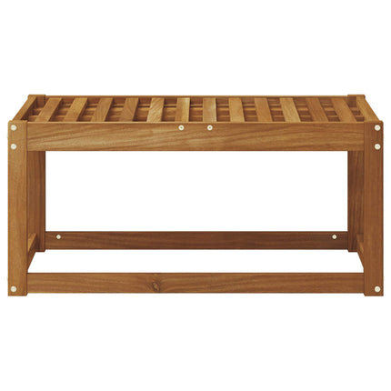 Utomhuspall Naturfärg 79 x 43 x 37 cm Massivt Akaciaträ
