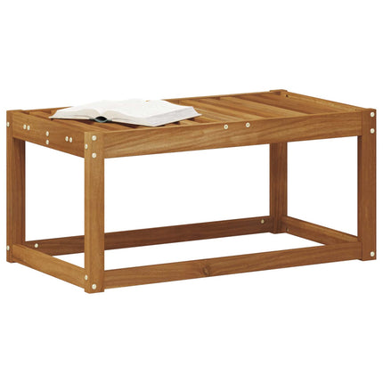 Utomhuspall Naturfärg 79 x 43 x 37 cm Massivt Akaciaträ