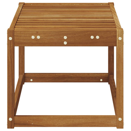 Utomhuspall Naturfärg 79 x 43 x 37 cm Massivt Akaciaträ