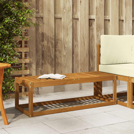 Utomhuspall Naturfärg 115 x 43 x 37 cm Massivt Akaciaträ