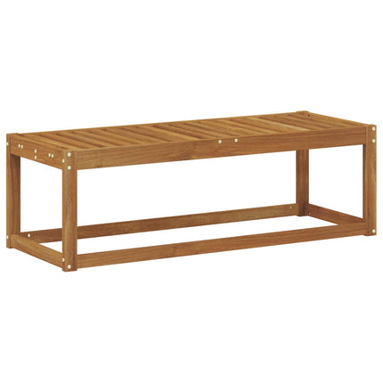 Utomhuspall Naturfärg 115 x 43 x 37 cm Massivt Akaciaträ