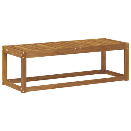 Utomhuspall Naturfärg 115 x 43 x 37 cm Massivt Akaciaträ