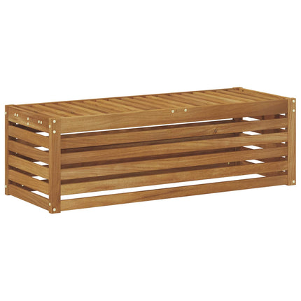 Utomhuspall Naturfärg 115 x 43 x 37 cm Massivt Akaciaträ